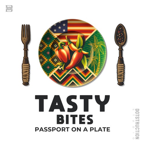 Design a Bold, Soulful Logo for Tasty Bites – Caribbean Meets Southern Comfort Design by Dotstruction Studio