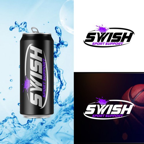 Swish - A New Sports Drink! Design by MNZT73