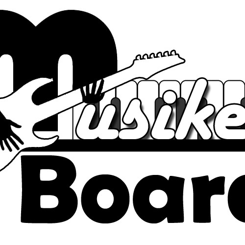 Logo Design for Musiker Board Réalisé par rockinmunky