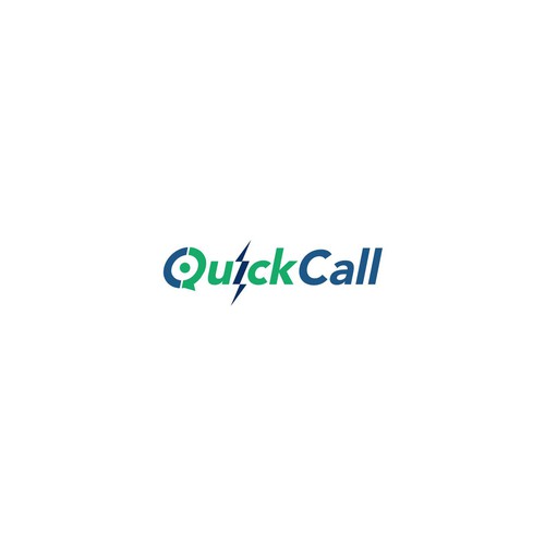 Quick Call needs Quick Logos. Create a powerful logo for a new telecom. Design by Thunderboi