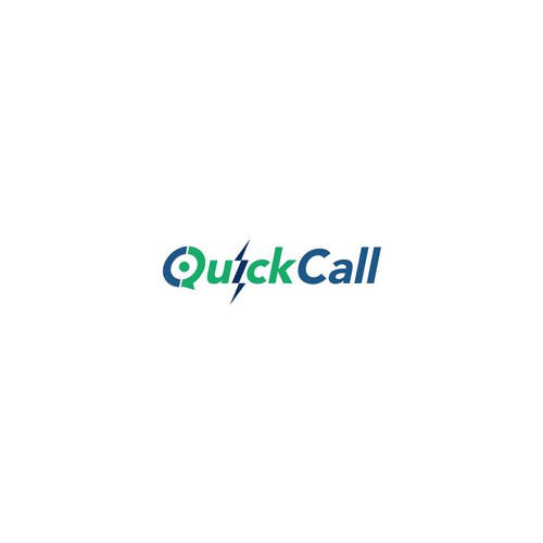 Quick Call needs Quick Logos. Create a powerful logo for a new telecom. Design by Thunderboi