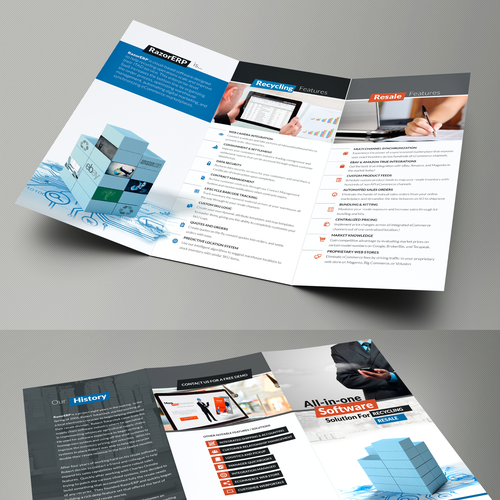 Create a feature-rich product brochure Design by esportable