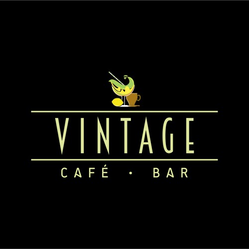 Vintage café bar logo design | Logo design contest | 99designs