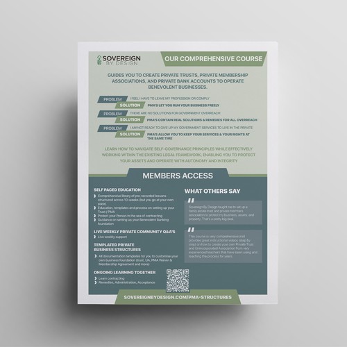 Flyer Redesign Design by Julie ✨