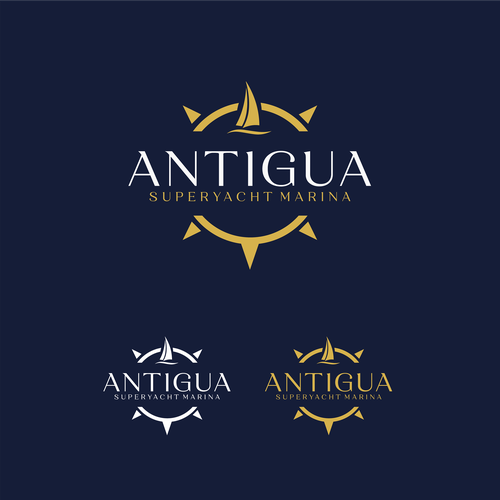 Logo for Antigua Superyacht Marina Design by RafaelErichsen™
