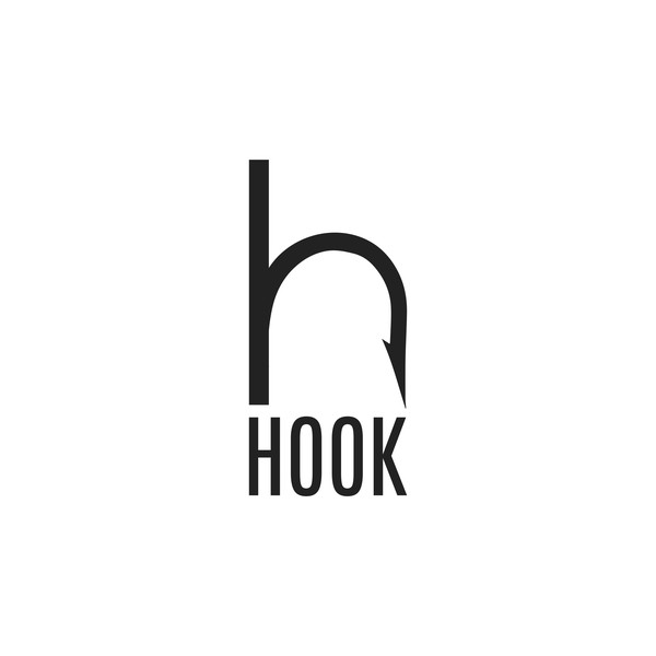 Design by Uroš Otašević titled "Hook Logo Design"