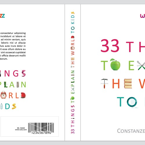 Create a book cover for - 33 Things to explain the world to kids. Ontwerp door Olena Aristova