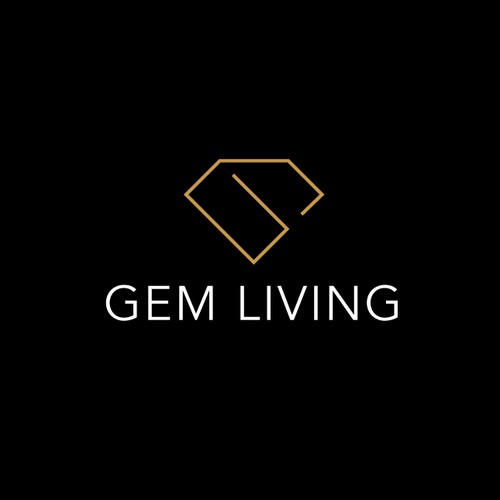 Geometrical, minimalist, modern brand design for Gem Living Design by irawanardy™