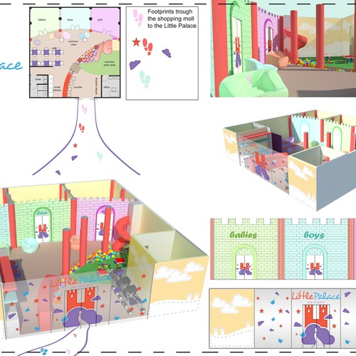 Kids Play Area Plan And Side View Drawings Other Design Contest