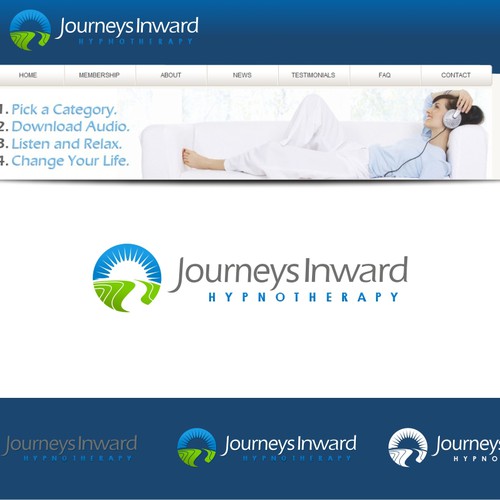 New logo wanted for Journeys Inward Hypnotherapy Design por gatro