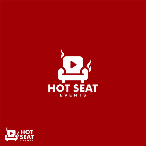 Impactful Logo For 'Hot Seat Events' – Learn from Industry Experts Through Livestreams & Events. Design von loooogii