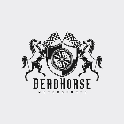 Dead Horse Motorsports Logo Redesign Design by Shaina Chute