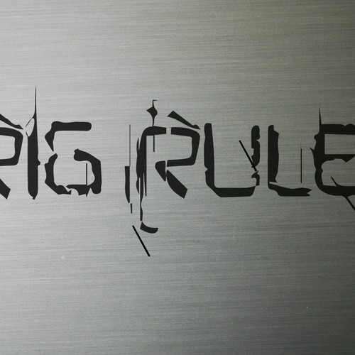 Rig Rule needs Lettering Design (wordmark) Design by vanacallegari