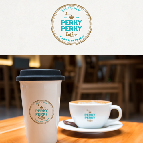 Perky Perky, Coffee Designed for Women Design von maira esi ♥