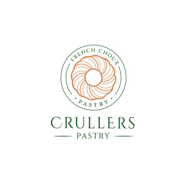 French Choux Pastry Logo Design
