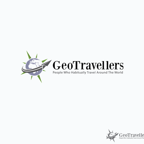 Create the next logo for www.GeoTravellers.com Design by honeyjar
