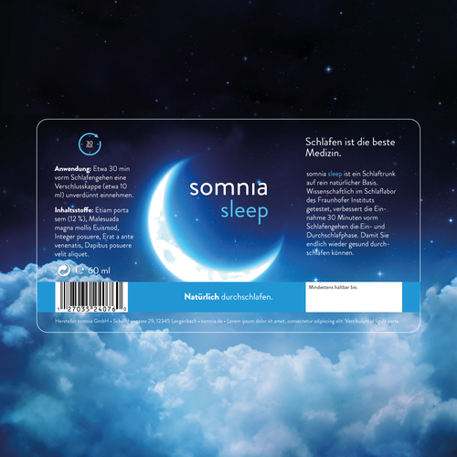 Product label contest entry by renvert