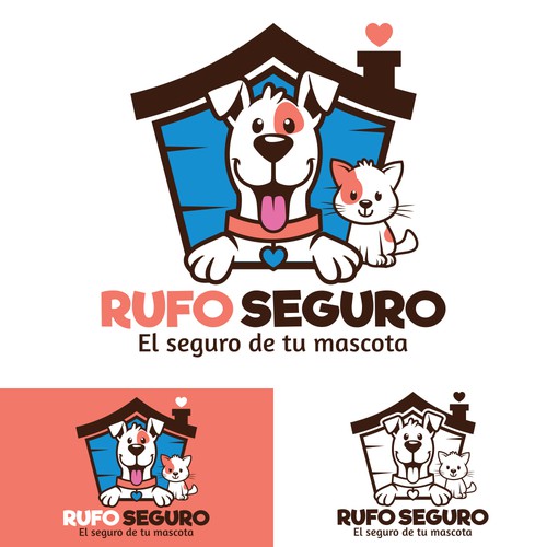 Logo for pet insurance company Design by Ñañel