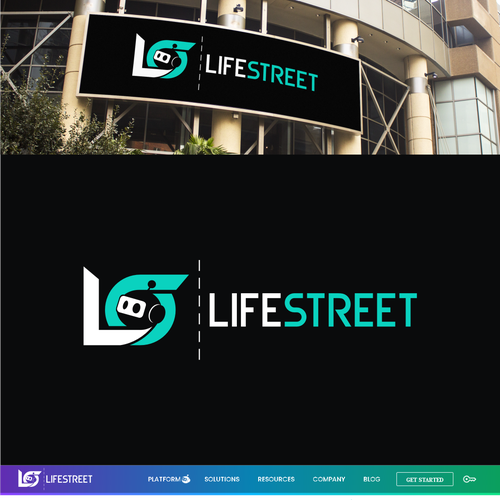 LifeStreet Logo Refresh Design by Adinath_go!