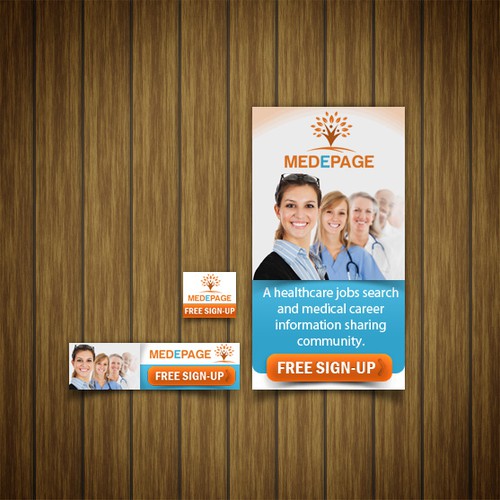 Create the next banner ad for Medepage.com Design by Underrated Genius