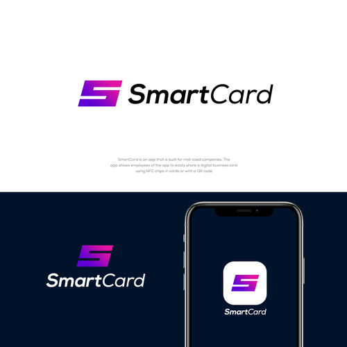 Logo & Branding for New Digital Business Card App Design by Mr.Bug™