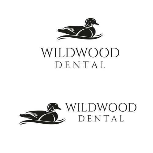 Design a wood duck logo for Wildwood Dental Design by Savanamm