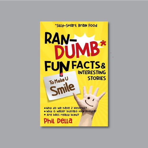 Ran-Dumb Fun Facts Book Cover Design by Desry