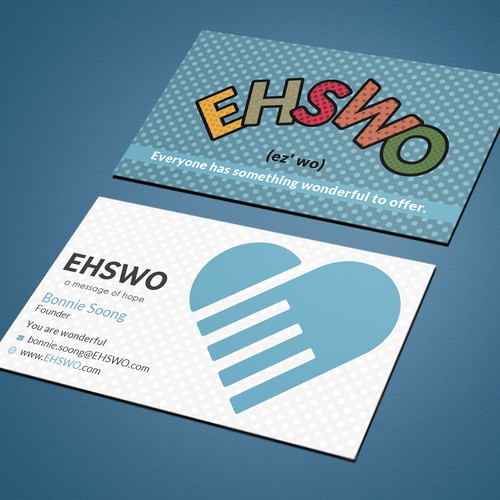 A Cool, Fun Business Card That's Not Really A Business Card - Have fun with this!!!  EHSWO.com Design by Roni_