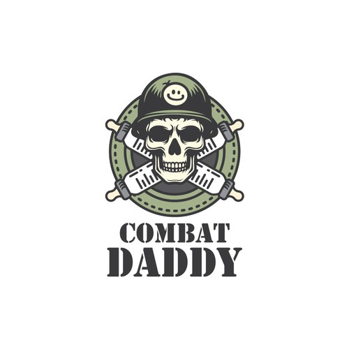 Need a classic, manly logo to appeal to new dads to read our blog! Design by bevouliin