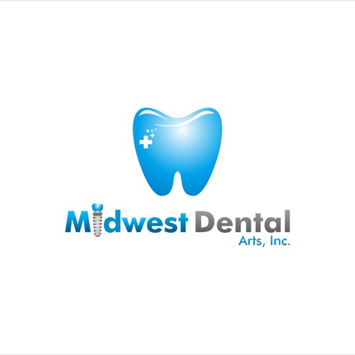 Create a logo for a cutting edge dental laboratory, Midwest Dental Arts, Inc. Design by HeyEksa!