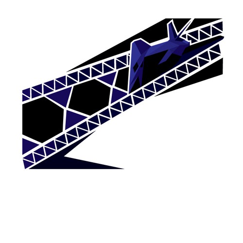 Tattoo with Stealth Bomber Design by BmrKnight