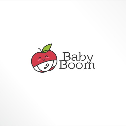 Baby Brand Logo Design by dimdimz