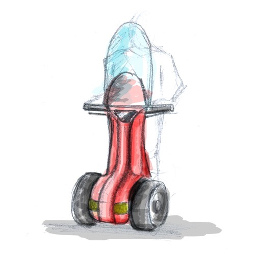 Design the Next Uno (international motorcycle sensation) Diseño de Burnt Red Hen