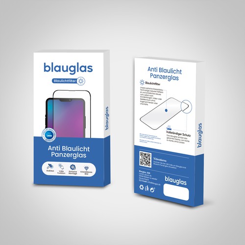 create a packaging design for a iPhone screen Protector Design by Anrally