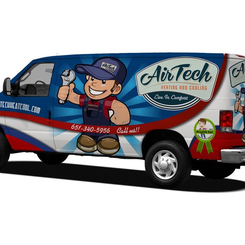 Create the next signage for Airtech heating and cooling Design by Cancelluca Design