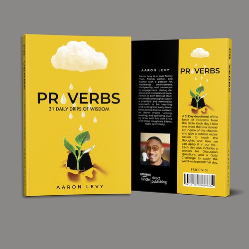 A clean modern book cover design that pulls readers in to grow in leadership Design by yusraa_