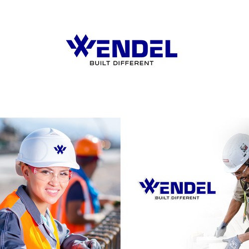 Luxury Logo Design for Wendel X — A Premium Construction Brand Built Different Design by <<{P}>>