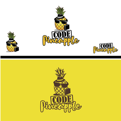 Logo needed for "Code Pineapple" - A mission of mystery and fun [2nd place wins too!] Design by Tanja Mitkovic