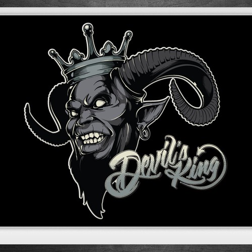 Devil's King Pirate Flag Design von _Trickster_