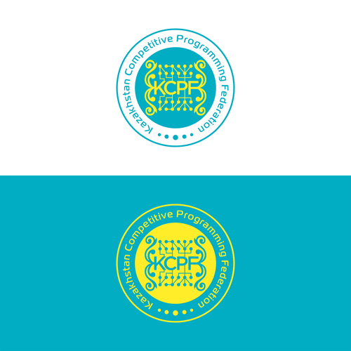 Logo for the Kazakhstan Competitive Programming Federation Design by SuperYes!