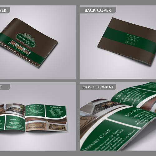 New Brochure Design Wanted For The Personalized Doormats Company