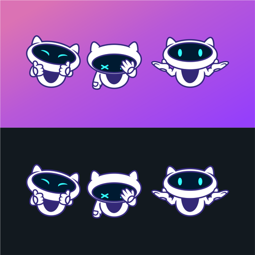 ProBot (the discord bot) needs a mascot for rebranding. Design réalisé par palugongso