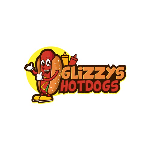 Glizzys Hotdogs Design by creatsoul