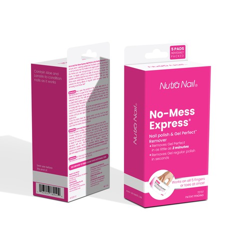 Nutra Nail Gel Remover Design by Shisiouk