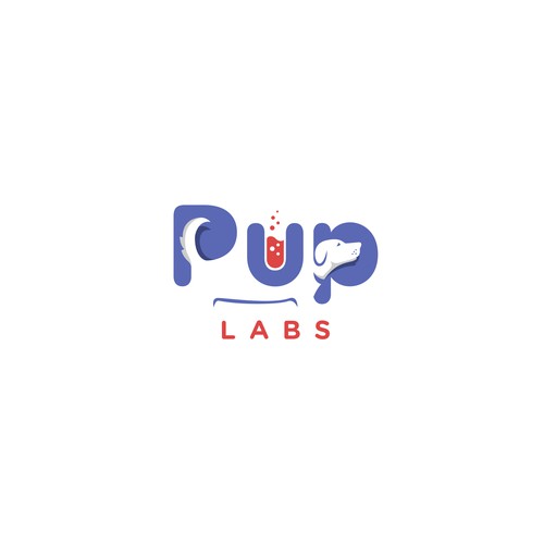 Pup Labs Logo Design Design by WebSky☁️