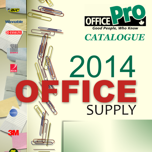 Design Create a winning 2014 Cover for an Office Supply Catalogue, WE HAVE UPGRADED  por EdwardVR