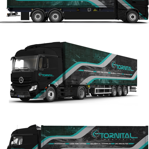 Tornital Industrial Truck Design Design by Light_Breeze