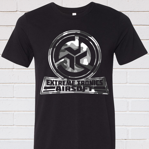 TSHIRT DESIGN FOR EXTREME TRONICS AIRSOFT (AIRSOFT, TACTICAL GEAR