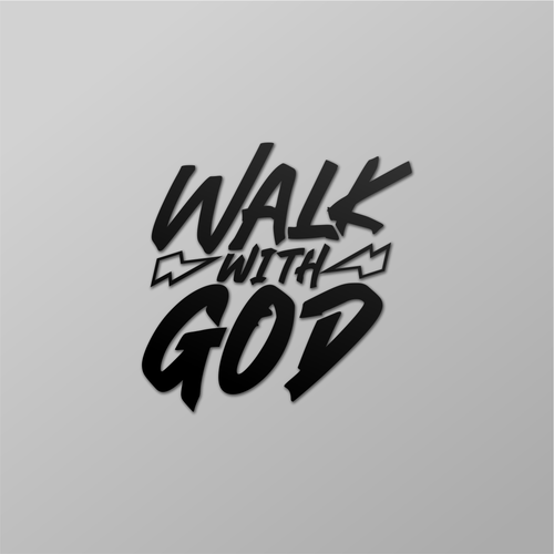 Walk With God Minimalist Luxury Logo for a Modern Faith & Fashion Brand Design by Bright_art™