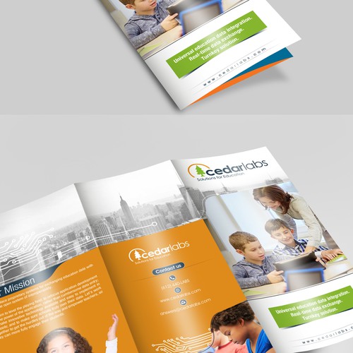 Design an eye-catching, easy to read brochure for Cedar Labs, an ...